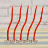 Red Pillar Candles Set of 5 with Glass Holder Online