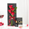 Red Roses And Bespoke Bliss Gift Combo Online