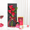 Red Roses And Bloom Perfume Charm Combo Online