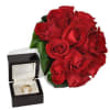 Gift Red Roses bridal bouquet