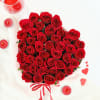 Buy Red Roses in Heart Shaped Gift Box (30 Stems)