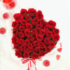 Buy Red Roses in Heart Shaped Gift Box (40 Stems)