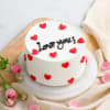 Buy Red Roses Slate And Mini Cake Duo