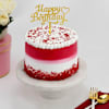 Gift Red Velvet Birthday Special Cake