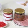 Shop Red Velvet & Chocolate Jar Cake (Set of 2)