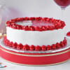 Buy Red Velvet Christmas Photo Cake (1 Kg)