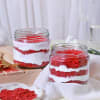 Gift Red Velvet Jar Cake (Set of 2)