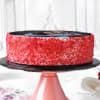 Buy Red Velvet Photo Cake for Couple (1 Kg)