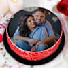 Red Velvet Photo Cake for Couple Online