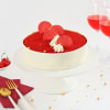 Gift Red Velvet Symphony Cream Cake Eggless (1 Kg)