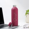 Gift Refreshing Sip Personalized Matte Finish Bottle - Pink