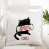Gift Reserved For The Cat Personalized Cushion