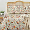Gift Reversible Designer Floral Printed Double Bedcover & Quilt