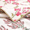 Shop Reversible Floral Grace Cotton Double Bedcover & Quilt