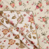 Buy Reversible Garden Block Printed Cotton Double Bedcover & Quilt
