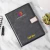 Ring Binder DIary With 5000mAh Power Bank - Customized With Name And Logo Online