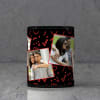 Buy Romantic Collage Personalized Black Mug