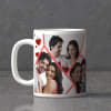 Romantic Collage Personalized White Mug Online