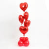 Romantic Love Burst - Balloon Arrangement Online