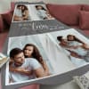 Buy Romantic Love Personalized Single Fleece Blanket