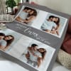 Romantic Love Personalized Single Fleece Blanket Online