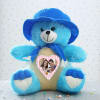 Gift Romantic Personalized Blue Teddy with Hat