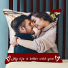 Romantic Personalized Cushion with Quote Online