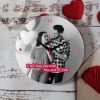 Romantic Personalized Photo Wall Clock Online