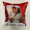 Buy Romantic Personalized Sequin Cushion