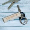 Romantic Personalized Wooden Keychain with Mobile Holder Online