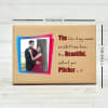 Shop Romantic Personalized Wooden Photo Frame