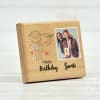 Gift Romantic Personalized Wooden Photo Frame for Birthday