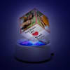 Romantic Rotating Crystal Cube with LED Online