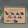 Shop Romantic Valentine Week Special Personalized Wooden Photo Frame