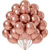 Rose Gold Chrome Balloons - Set Of 50 Online