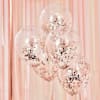 Buy Rose Gold Confetti Sparkle Balloons  Arrangement