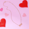 Buy Rose Gold XOXO Pendant Chain Love Gift