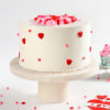 Gift Rose Hearts Valentine Cake (500 gm)