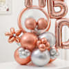 Gift Rose Luxe Birthday Balloon Arrangement