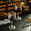 Gift Rose Shape Wine Glass - Set Of 4