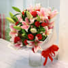 Roses and Lilies Bouquet Online