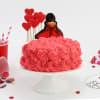 Rosy Deliciousness Cake (1 Kg) Online