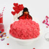 Gift Rosy Deliciousness Cake (2 Kg)