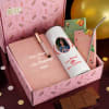 Rosy Pink Personalized Hamper Online