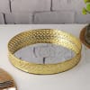 Buy Round Mirrored Serving Trays (Set of 2)