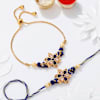 Royal Bloom Meenakari Bhaiya Bhabhi Rakhi Online