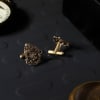 Gift Royal Crest Brass Cufflinks For Men