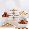 Royal Elegance Rakhi and Sweet Combo - Set of 5 Online