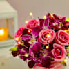 Shop Royal Glow Orchid & Rose Arrangement