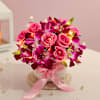 Royal Glow Orchid & Rose Arrangement Online